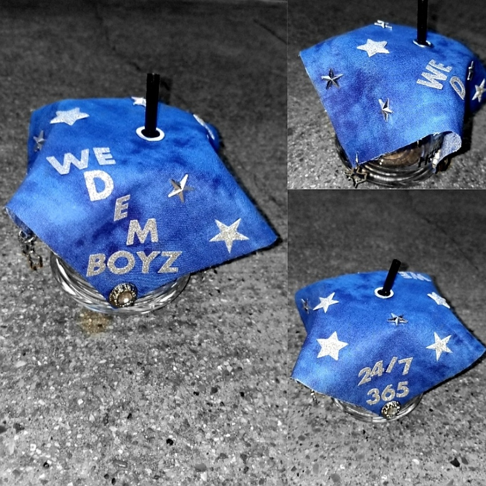 Diamond Dallas Cowboys We Dem Boyz Drink Guard